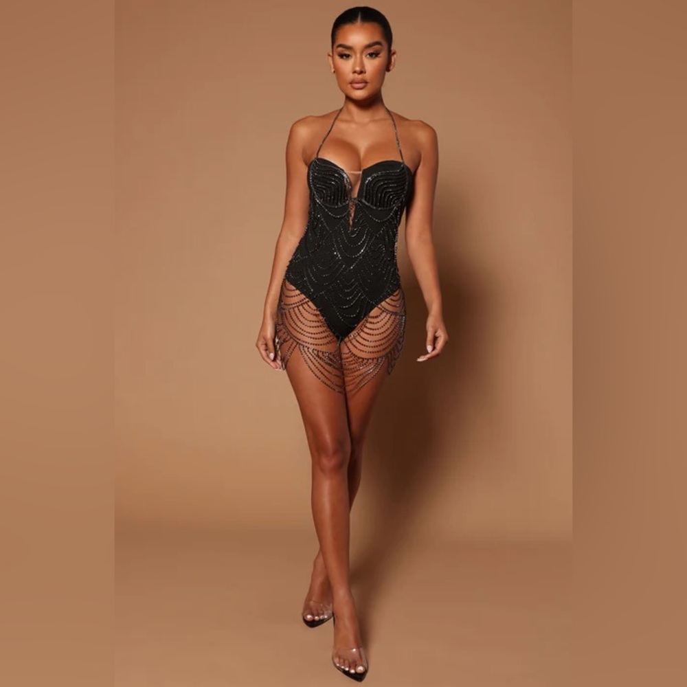Fashion Nova Chain Dress, brand new still in unopened box.